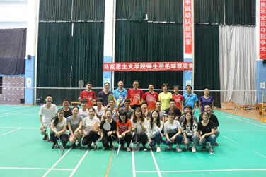 beat365平台官方网站第三届羽毛球师生联谊赛顺利举办