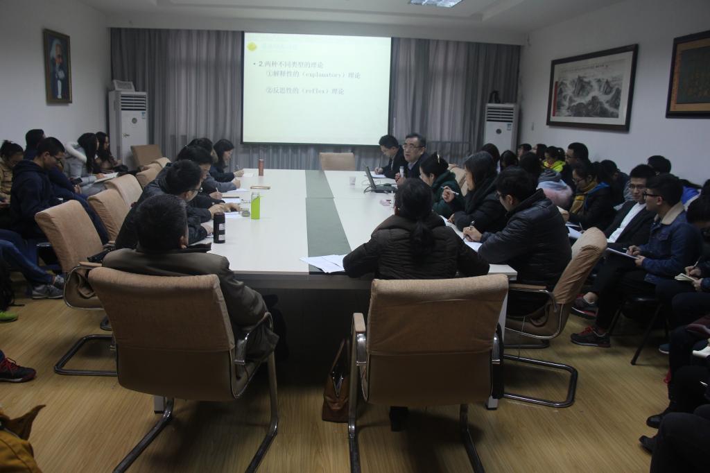 宋进教授到beat365平台官方网站做学术报告 宋进教授到beat365平台官方网站做学术报告